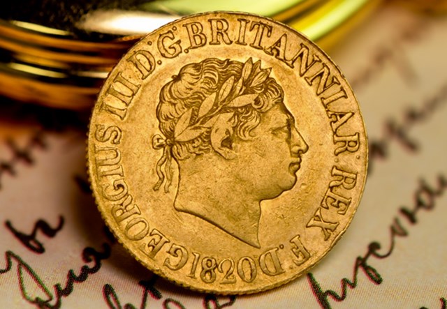 George III 1820 Gold Sovereign Lifestyle 05