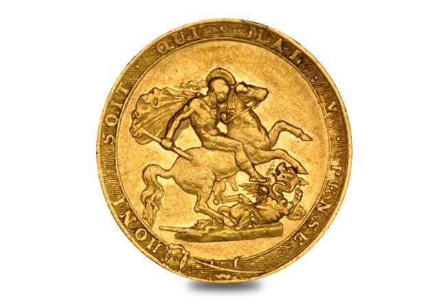 George III 1820 Gold Sovereign Rev