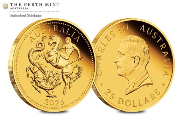 2025 Perth Mint Sov Obverse Reverse