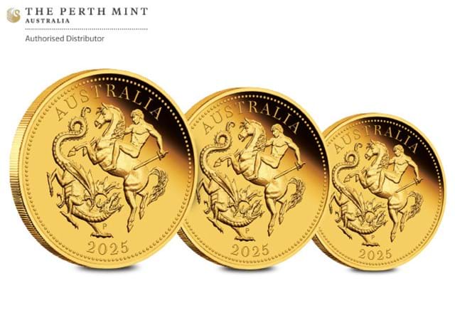 2025 Perth Mint Sov 3 Coin Set Reverses