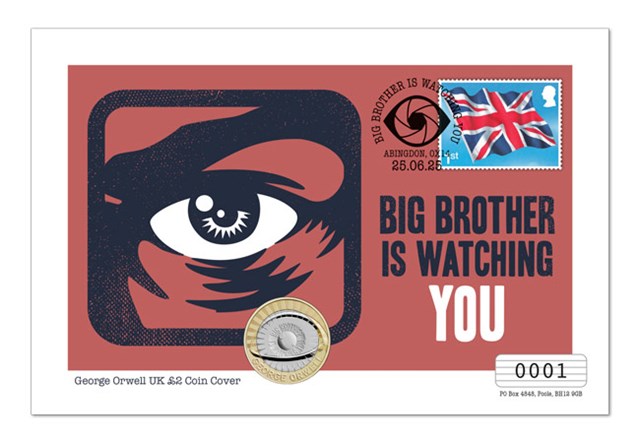 George Orwell BU £2 Cover CL 1