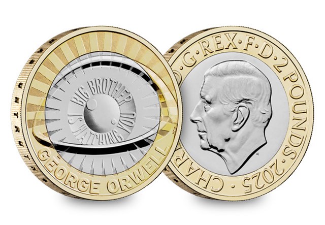 George Orwell BU £2 Cover CL 2