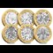 2025 British Customs BU £2 Set All Rev (With Obv)