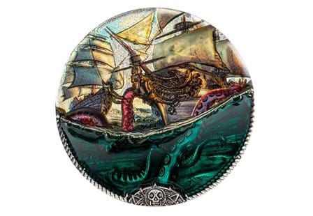 The Sea Monster 3oz Silver Coin