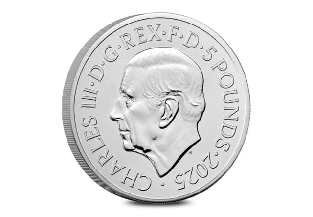 2025 UK Iron Maiden BU Silver 1Oz 5Oz £5 Coin Product Images 3