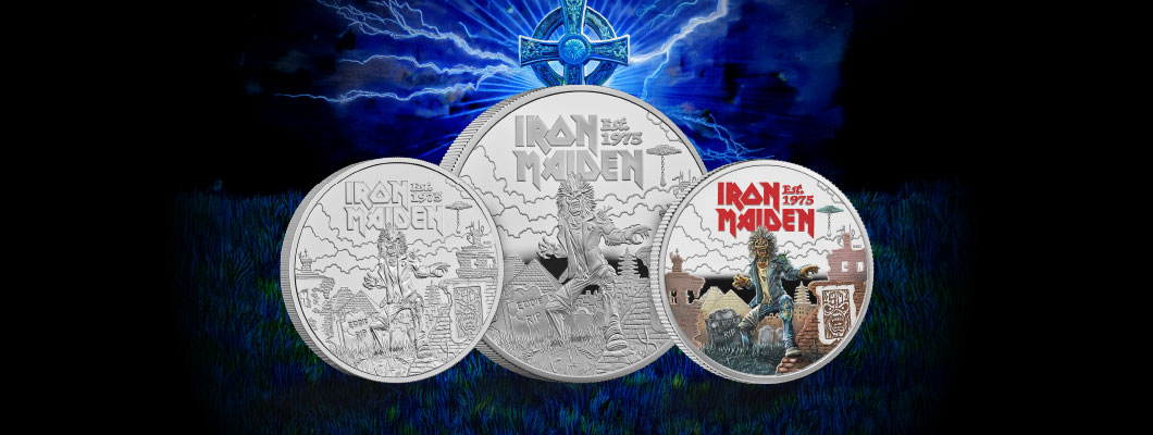 UK 2025 Iron Maiden Coin Range