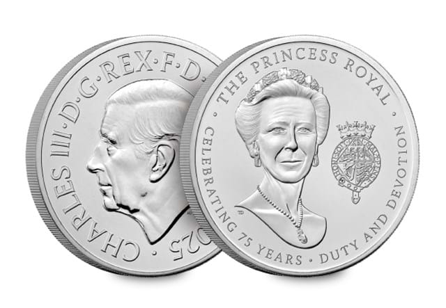 UK 2025 Princess Anne 75Th Coin Range Product Page Images (DY) 1
