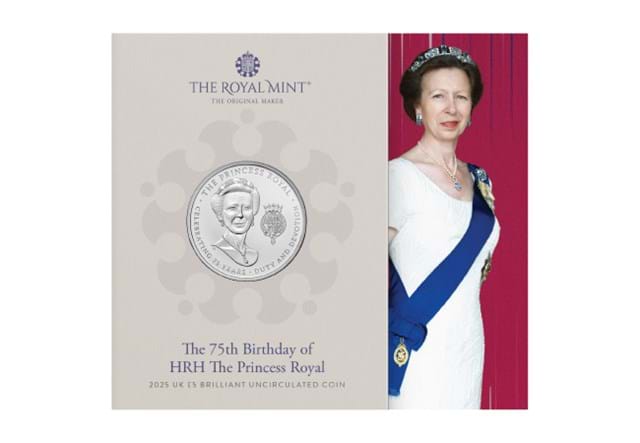 UK 2025 Princess Anne 75Th Coin Range Product Page Images (DY) 2