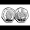 Cathedrals Silver 50P Set St. Davids OBV REV