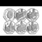 Cathedrals BU 50P Set ALL REV (With Obv)