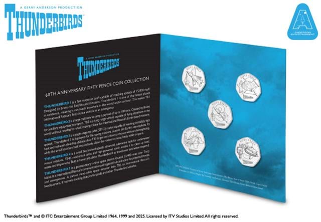 2025 Thunderbirds 50P BU Set Product Images 7
