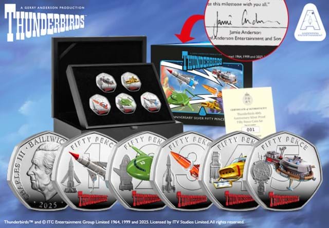 2025 Thunderbirds 50P Silver Set Product Images 19