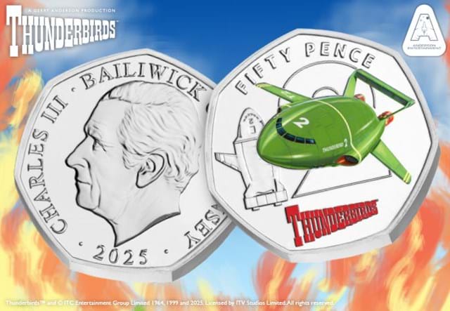 2025 Thunderbirds 50P BU Colour Set Product Images 9
