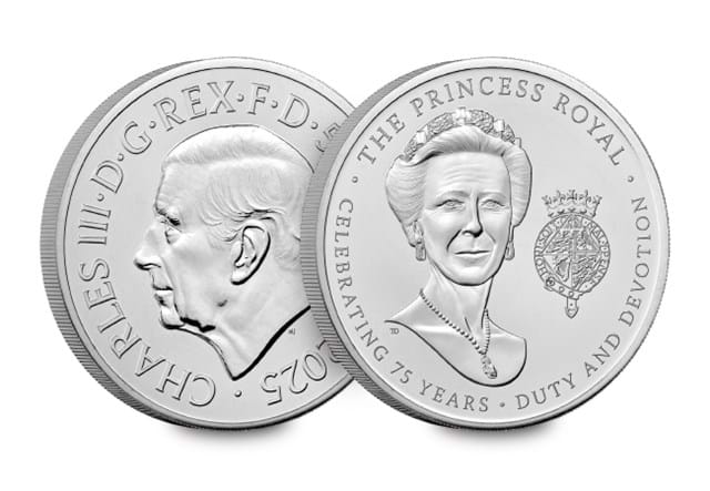 2025 UK 75Th Birthday Of Princess Anne £5 Change Checker Digital Assets (DY) 1