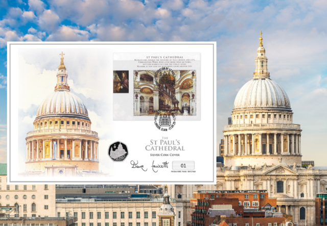 St Paul's Cathedral Silver Cover