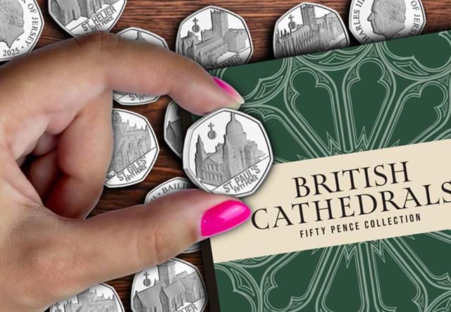 Cathedrals BU St. Paul S 50P In Hand