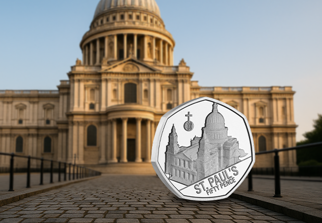 St Paul's Cathedral 50P