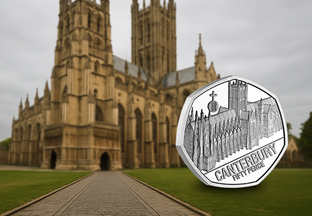 Canterbury Cathedral 50P