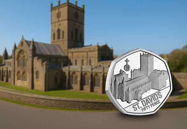 St Davids Cathedral 50P