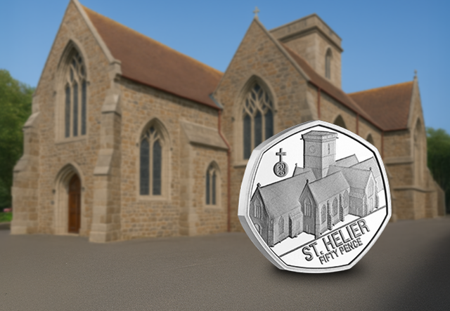St Helier Parish Church 50P