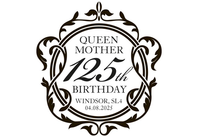 Queen Mother 125Th Birthday Presentation Cover Postmark Images AT 3