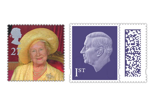 Queen Mother Presentation Cover Queen Mother Birthday Stamp And Royal Mail 1St Class Stamp Images AT 5