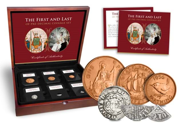 First And Last Of Pre Decimal Coinage Set Whole Product