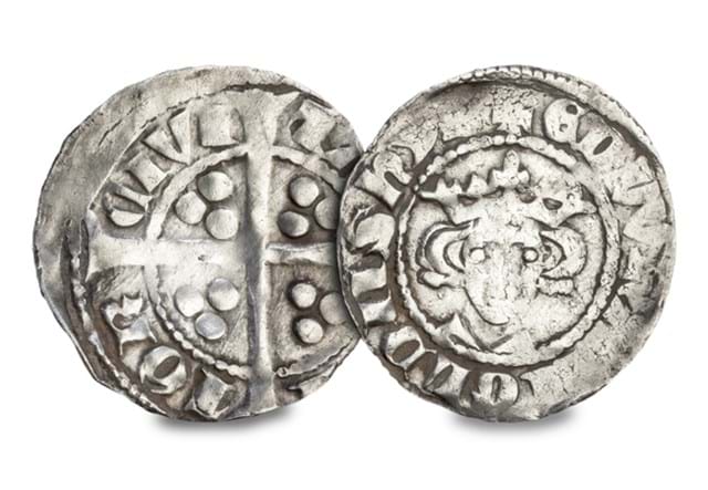 Medieval Silver Penny Obv Rev
