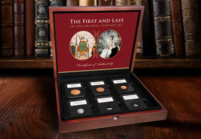 First And Last Of Pre Decimal Coinage Set Lifestyle 01