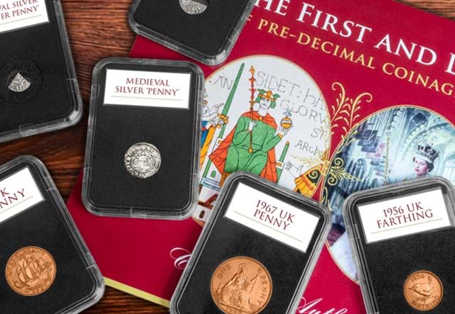 First And Last Of Pre Decimal Coinage Set Lifestyle 03