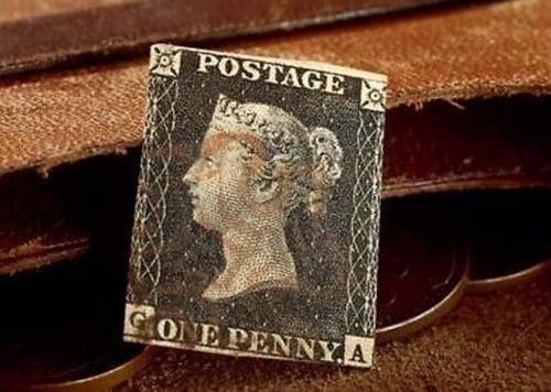 LRT7 Penny Black No Three Margins
