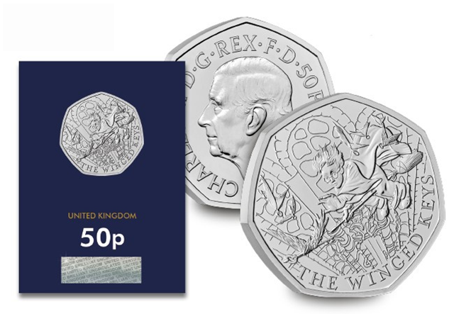Winged Keys 50P