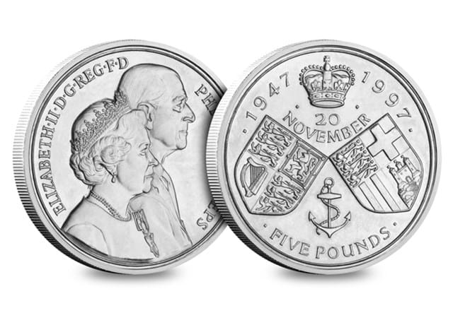 UK 1997 £5 Obv Rev
