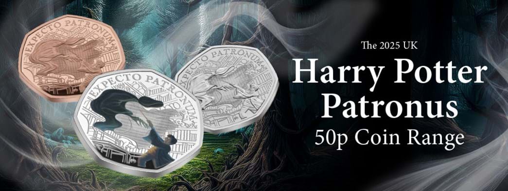 Harry Potter - The Patronus 50p UK Coin Range