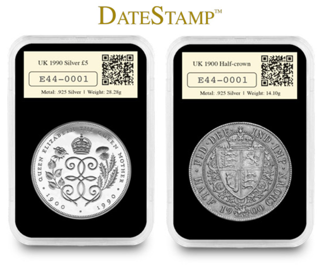 Queen Mother Silver DS Pair