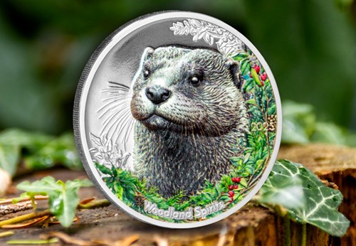 2026 Woodland Spirits Otter Silver 1Oz Lifestyle 01