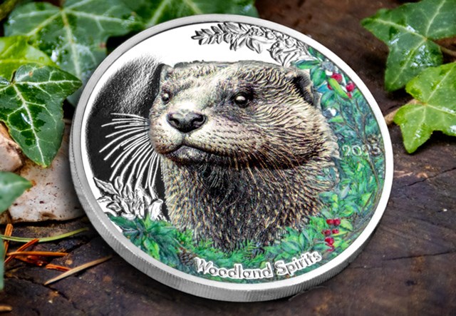 2026 Woodland Spirits Otter Silver 1Oz Lifestyle 02