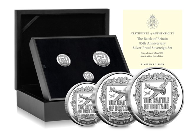 Bob Sovereign Silver BOX 3 Set