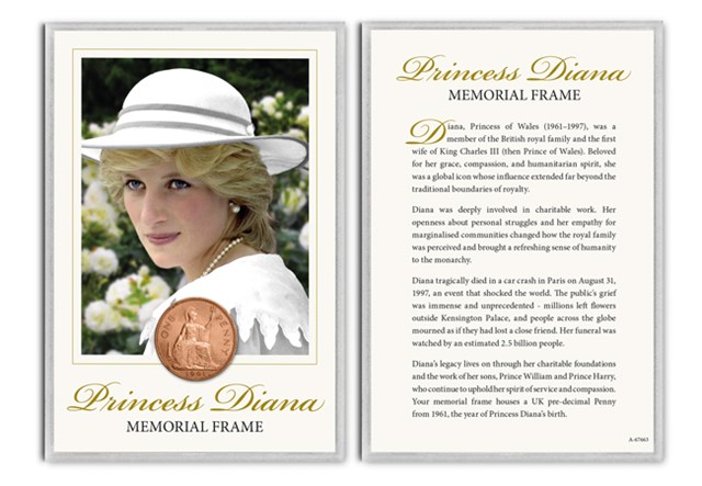 Diana Memorial Frame Obv Rev 01