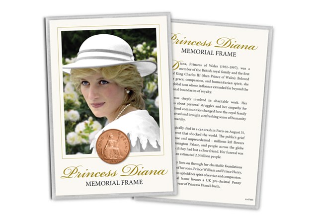 Diana Memorial Frame Obv Rev 02