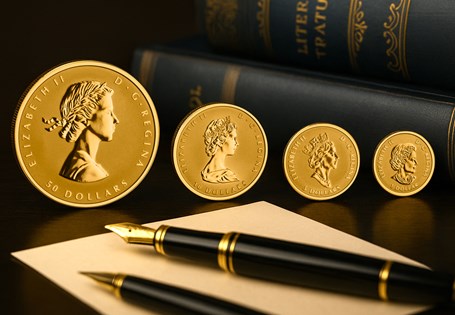 The 2026 Canada Gold Maple Leaf Fractional Set has been issued to mark the 100th birthday of Queen Elizabeth II. Includes 1/20, 1/20, 1/4 and 1oz gold coins. Only 400 available worldwide.