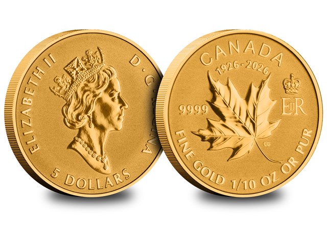 2026 Maple Leaf Fractional Tenth Obv Rev