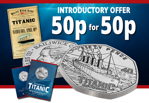 The Titanic 50p for 50p