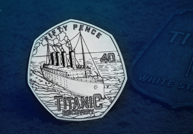 Official Titanic 50P