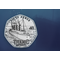 Official Titanic BU 50P Coin