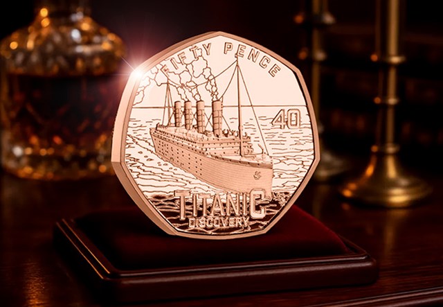 Titanic Gold 50P