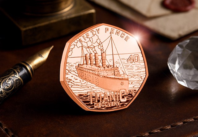5Oz Titanic On Desk Overlay