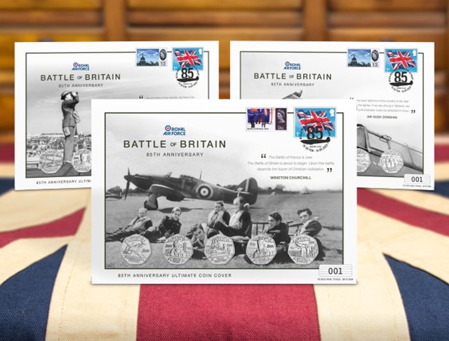 2025 Battle Of Britiain 85Th Anniversary Spitfire Gold Ultimate 50P Pnc Covers Product Images 1