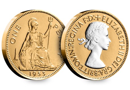 Your celebration penny honours 100 years since the birth of Queen Elizabeth II. An original Mary Gillick coin, each has been gold and silver plated to honour 100 years since her birth.
