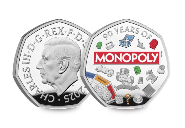 UK 2025 Monopoly 50P Coin Range Digital Assets (DY) 5